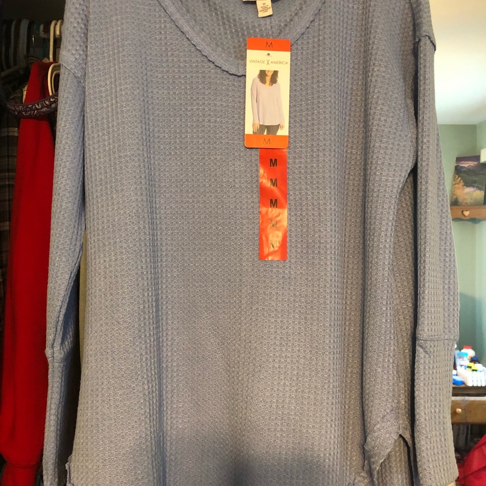 Vintage X America Three Quarter Shirt